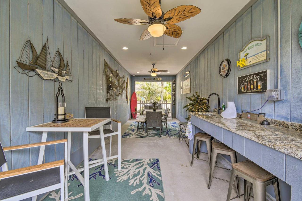 Ocean Isle Beach Home With Shared Lanai And Grill Экстерьер фото